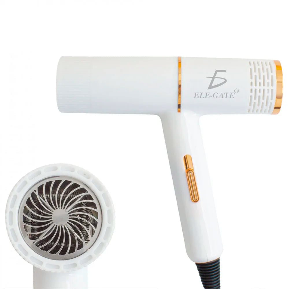 Professional Ionic Hair Dryer Compact Travel Brush with 2400w Power Frizz-Free Feature Professional Ionic Hair Dryer Brush
