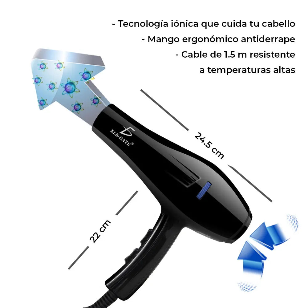 Portable 1000W Protection Hair Dryer Professional Electric Hair Dryer Brush for Hotel Use Styling Heat Travel Hair Dryer