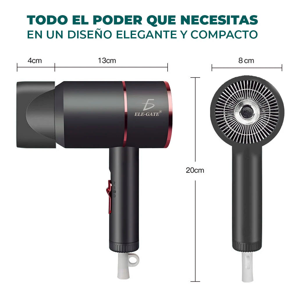 Portable Professional Hair Dryer 2000W Brushless DC Motor High-Speed Styling Diffuser Nozzle for Household Hotel Use Custom Hot