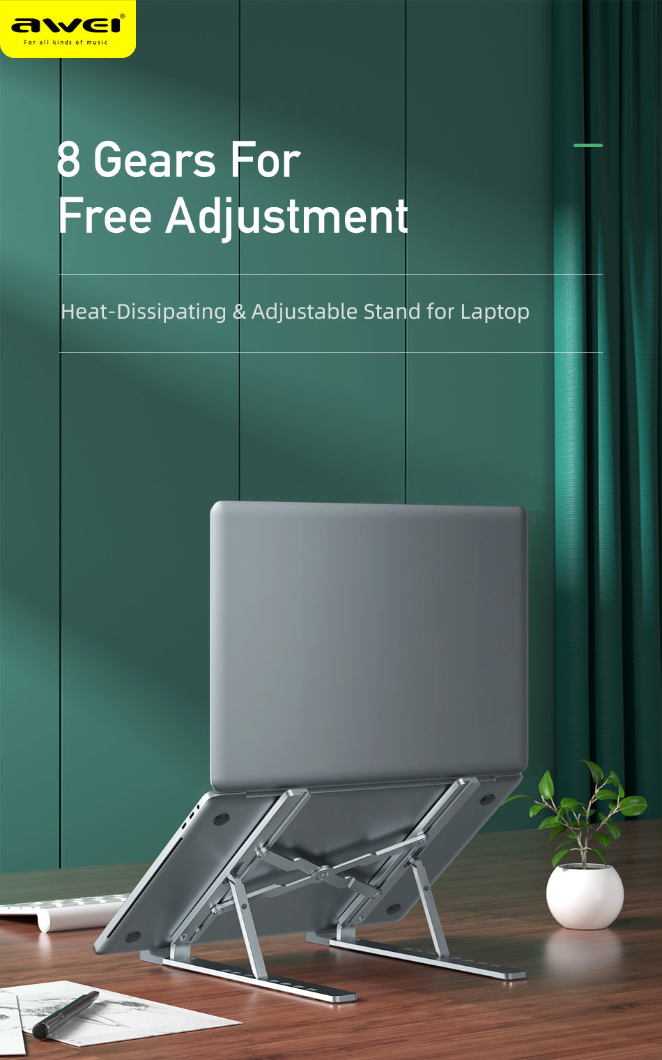 AWEI Multi-Purpose Laptop Stand